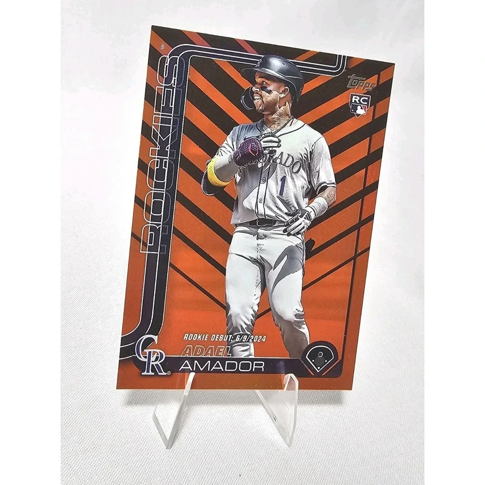 #US94 Adael Amador Rookie Debut Holiday Foil - 2025 Topps Update‎